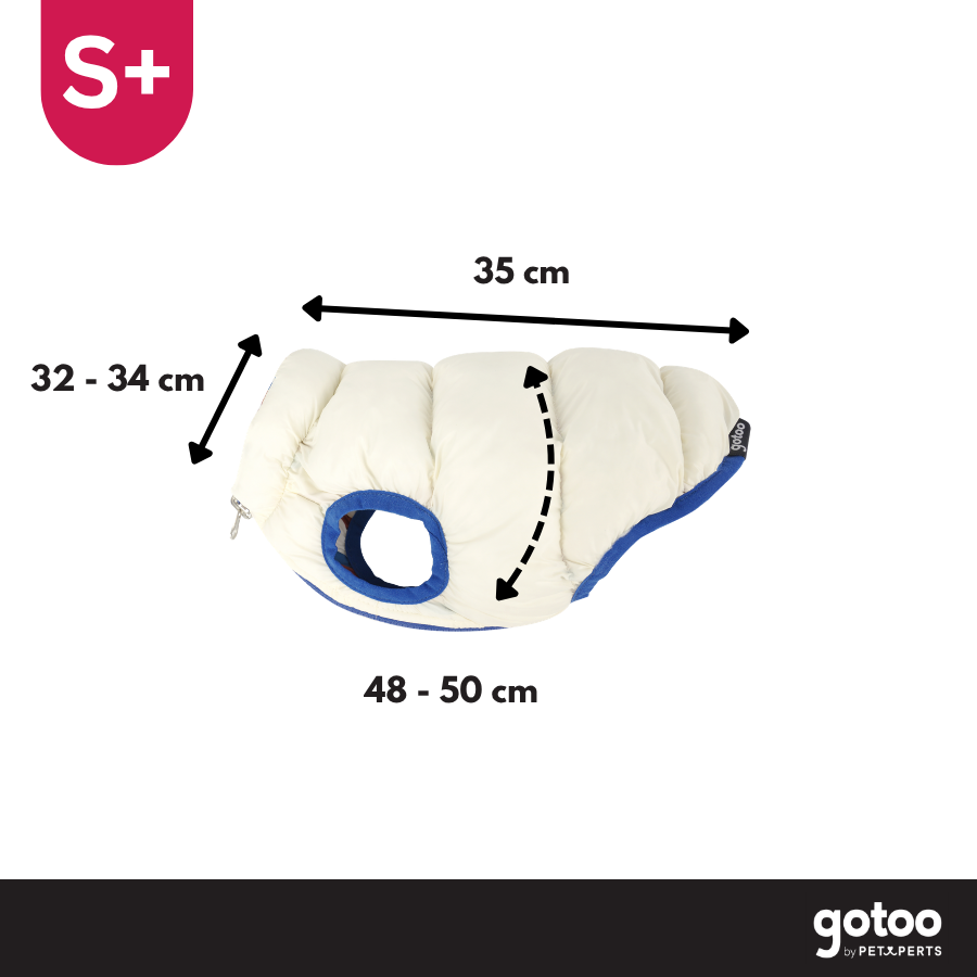 Goto Abrigo Reversible Acolchado para perros, , large Imagen numero 4