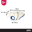 Goto Abrigo Reversible Acolchado para perros, , large indicador imagen numero 4