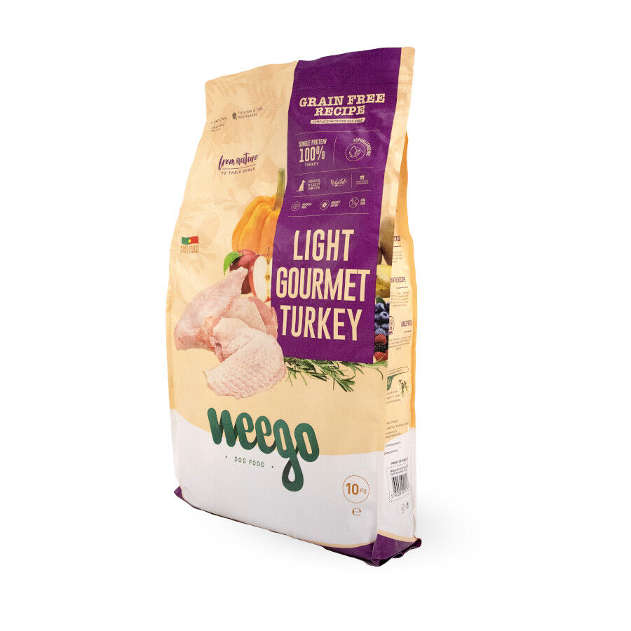 Weego Grain Free Light Gourmet Pavo pienso para perros