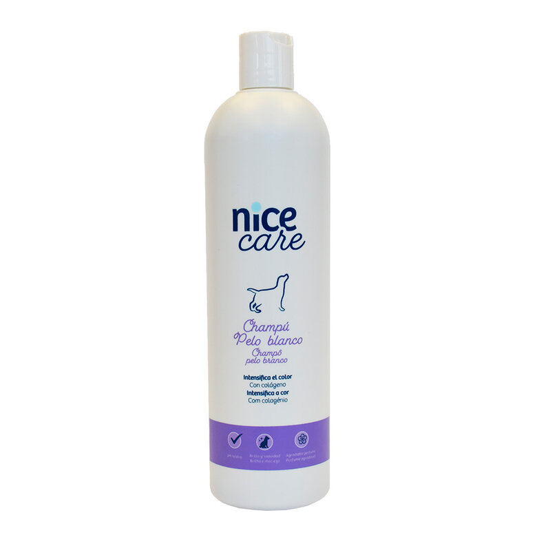 Nice Care Champú Pelo Blanco para perros, , large image number null