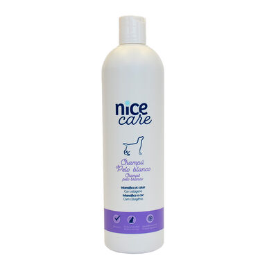 Nice Care Champú Pelo Blanco para perros