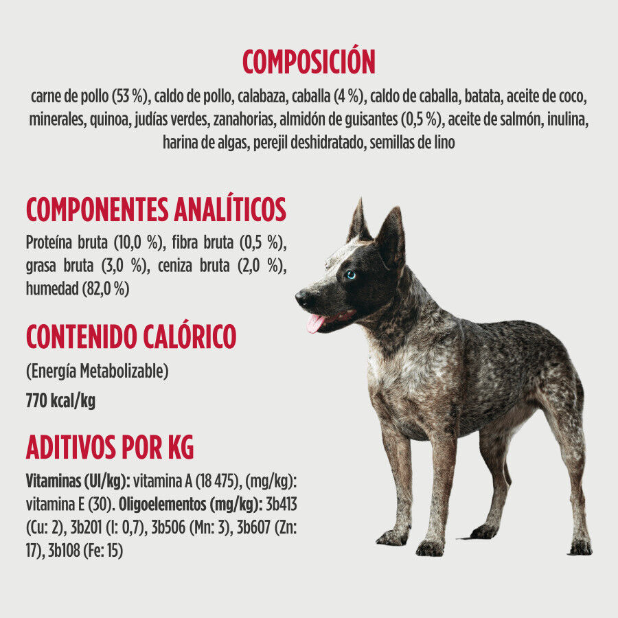 170 g Nulo Pollo con Caballa en Caldo Lata para perros, , large Imagen numero 4