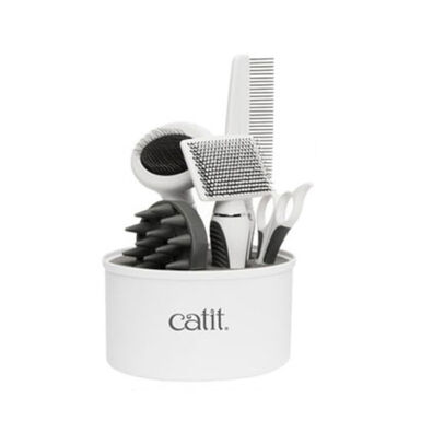 Catit Grooming Kit de belleza para gatos de pelo largo