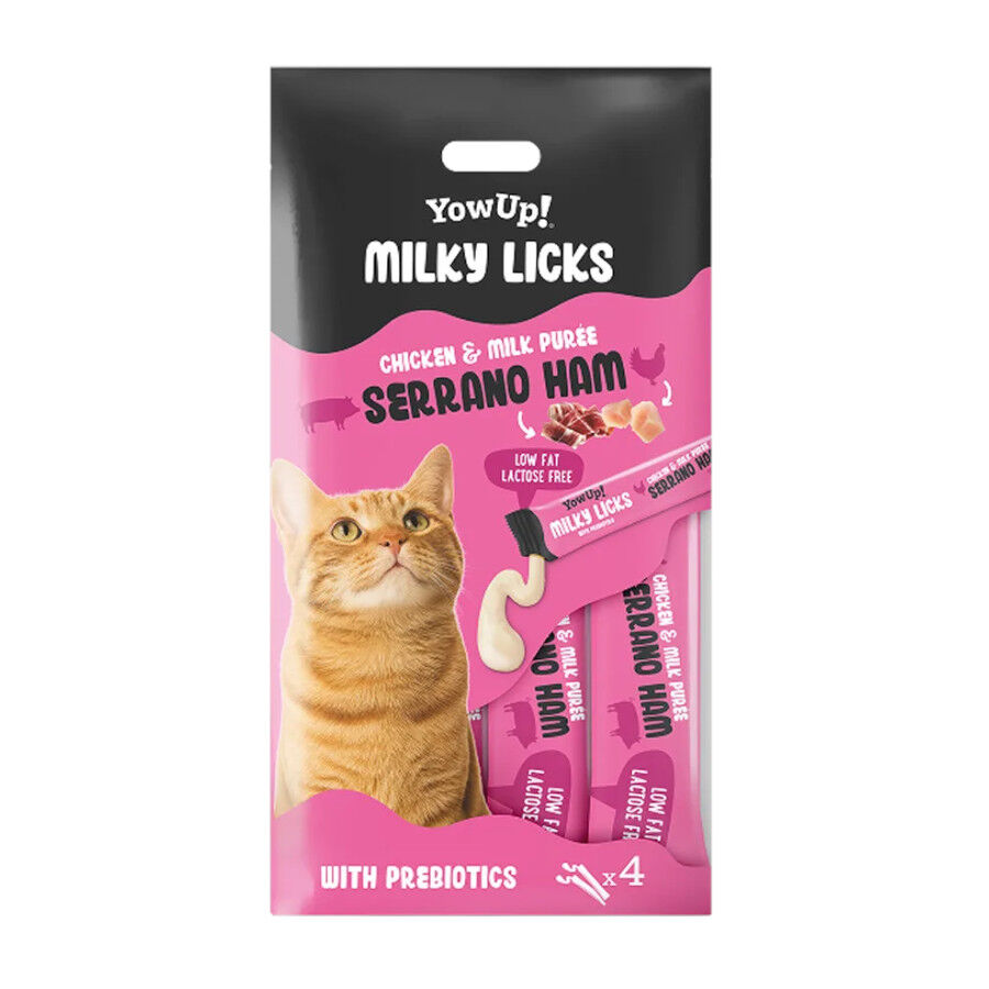 60 g YowUp! Milky Licks Jam&oacute;n serrano para gato, , large Imagen numero 1