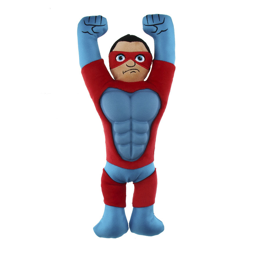 Wow Gum Superh&eacute;roe de Peluche Rojo para perros, , large Imagen numero 1