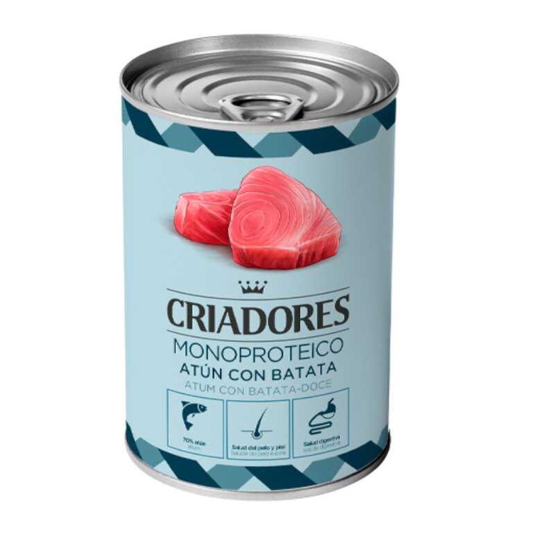 Criadores Monoproteico Atún y Batata lata para perros, , large image number null