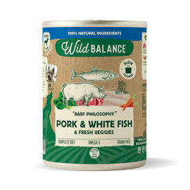 Wild Balance Merluza y Cerdo lata para perros