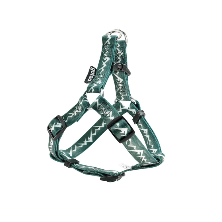 Gotoo Arnés estampado verde para perros,  Imagen numero 1 Gotoo Arnés estampado verde para perros, , large Imagen numero 1