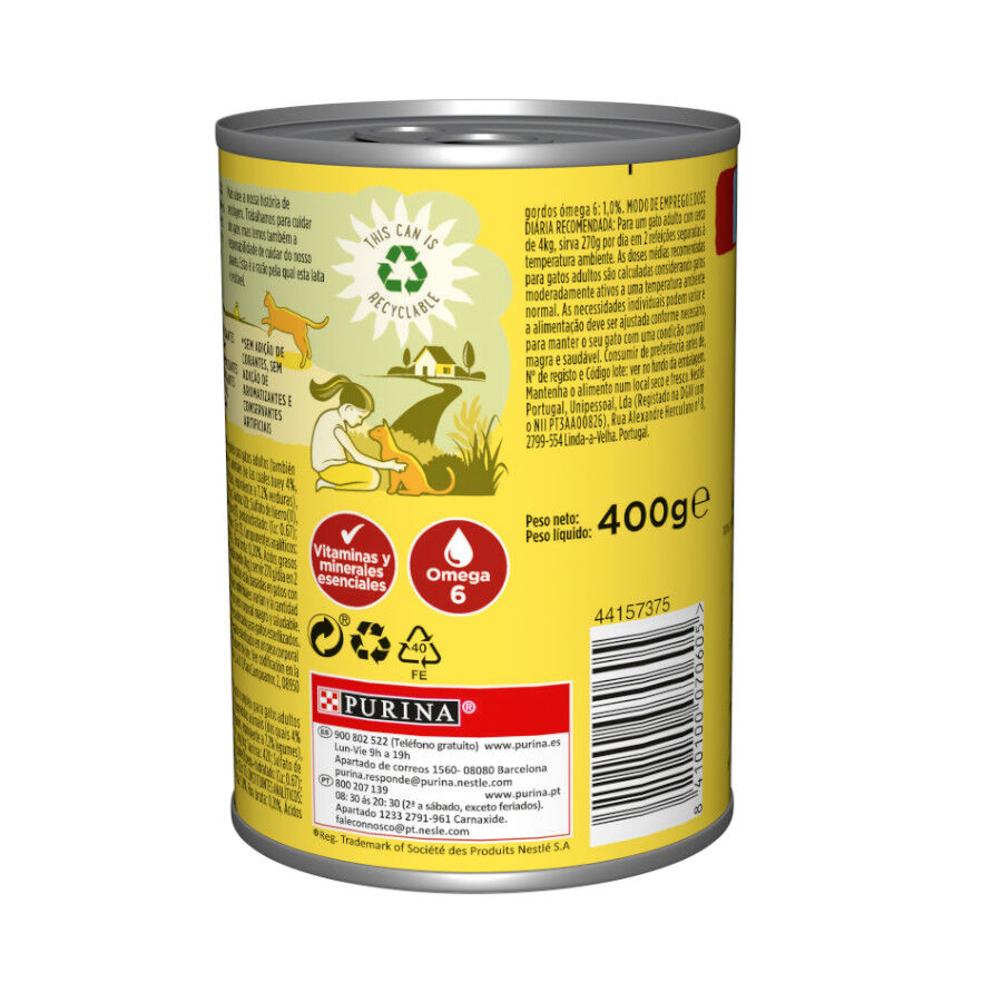 Friskies Adult Buey e hígado en Paté lata para gatos thumbnail