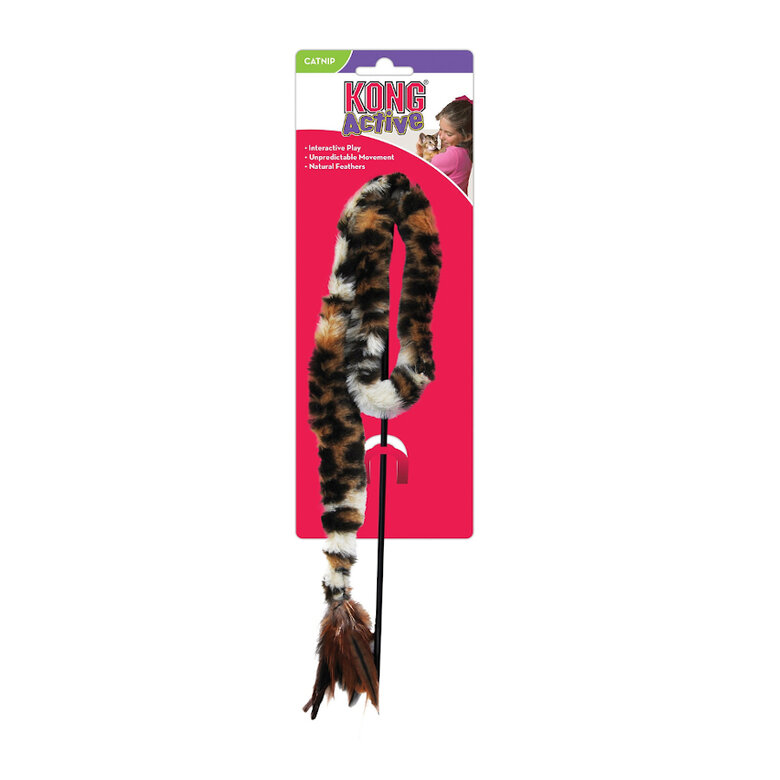 Kong Active Swizzle Bird caña con plumas para gatos,  Imagen numero 1 Kong Active Swizzle Bird caña con plumas para gatos, , large Imagen numero 1
