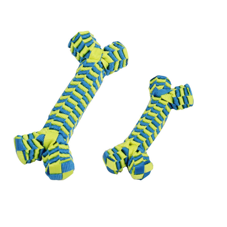 Tootoy! Pull Braided Nylon Bone mordedor de cuerda para perros, , large Imagen numero 2