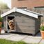 TK-Pet Mountain Caseta de Madera Gris para perros, , large indicador imagen numero 1
