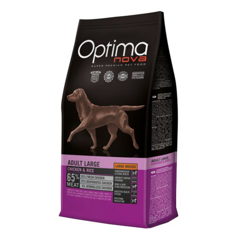 Optima Nova Adult Large Pollo pienso para perros