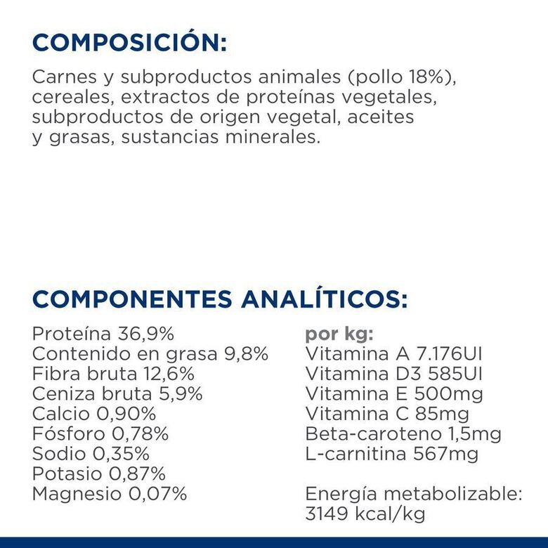 Hill&#039;s Prescription Diet Weight Loss Pollo pienso r/d para gatos thumbnail