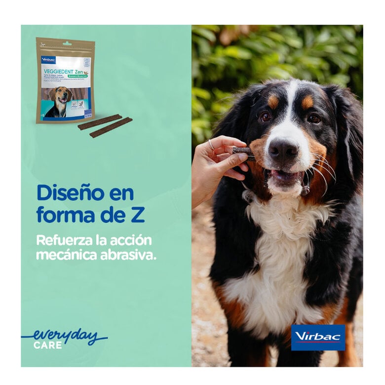 15 barritas Virbac Láminas Veggiedent Zen S para perros,  Imagen numero 7 15 barritas Virbac Láminas Veggiedent Zen S para perros, , large Imagen numero 7