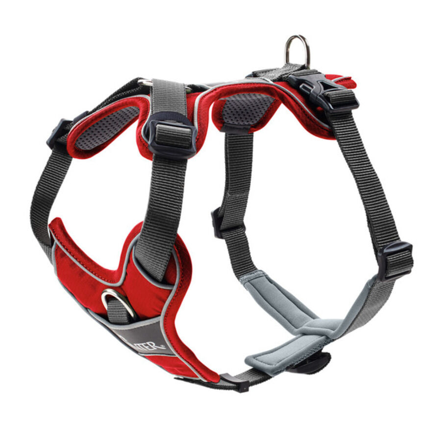 Hunter Divo Arn&eacute;s rojo y gris para perros, , large Imagen numero 1