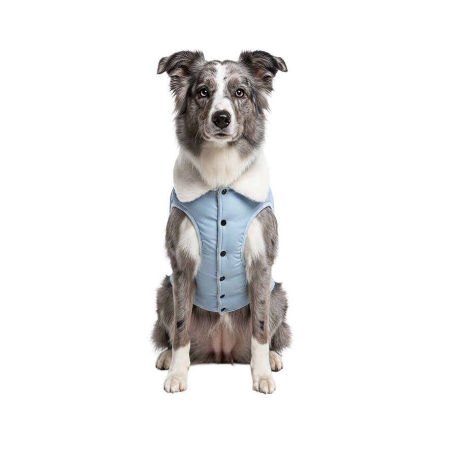 Gotoo Abrigo Azul Claro para perros, , large Imagen numero 7