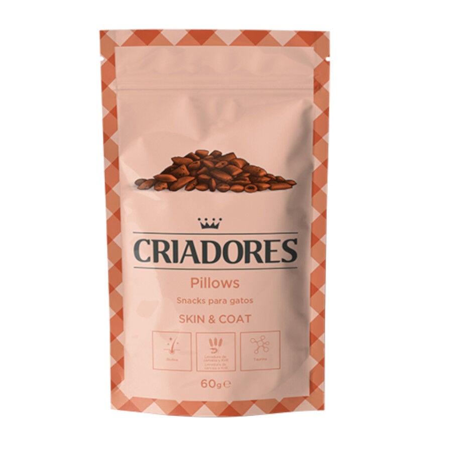 60 g Criadores Skin & Coat snack para gatos, , large Imagen numero 1