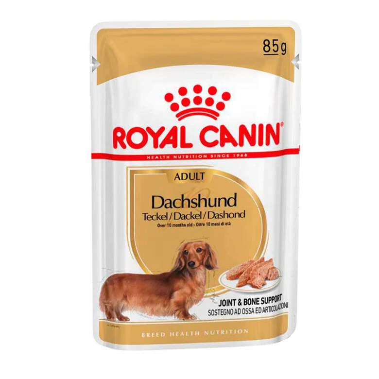 85 g Royal Canin Adult Teckel paté en sobre para perros,  Imagen numero 1 85 g Royal Canin Adult Teckel paté en sobre para perros, , large Imagen numero 1
