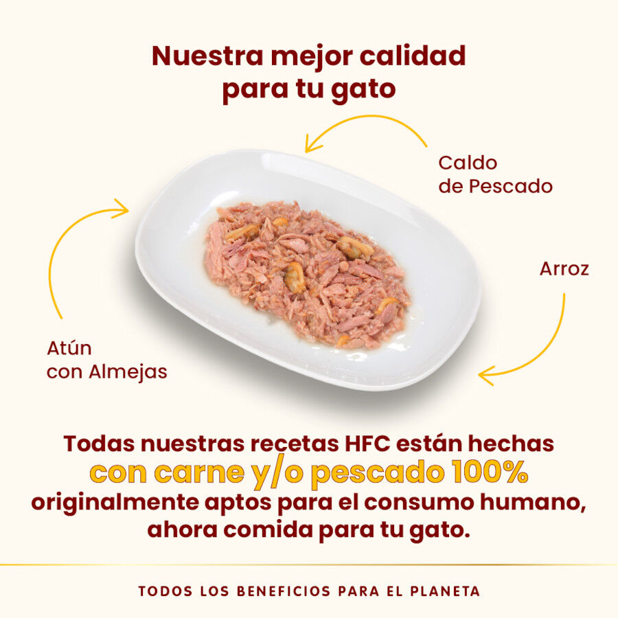 Almo Nature HFC Natural Atún y Almejas lata para gatos thumbnail