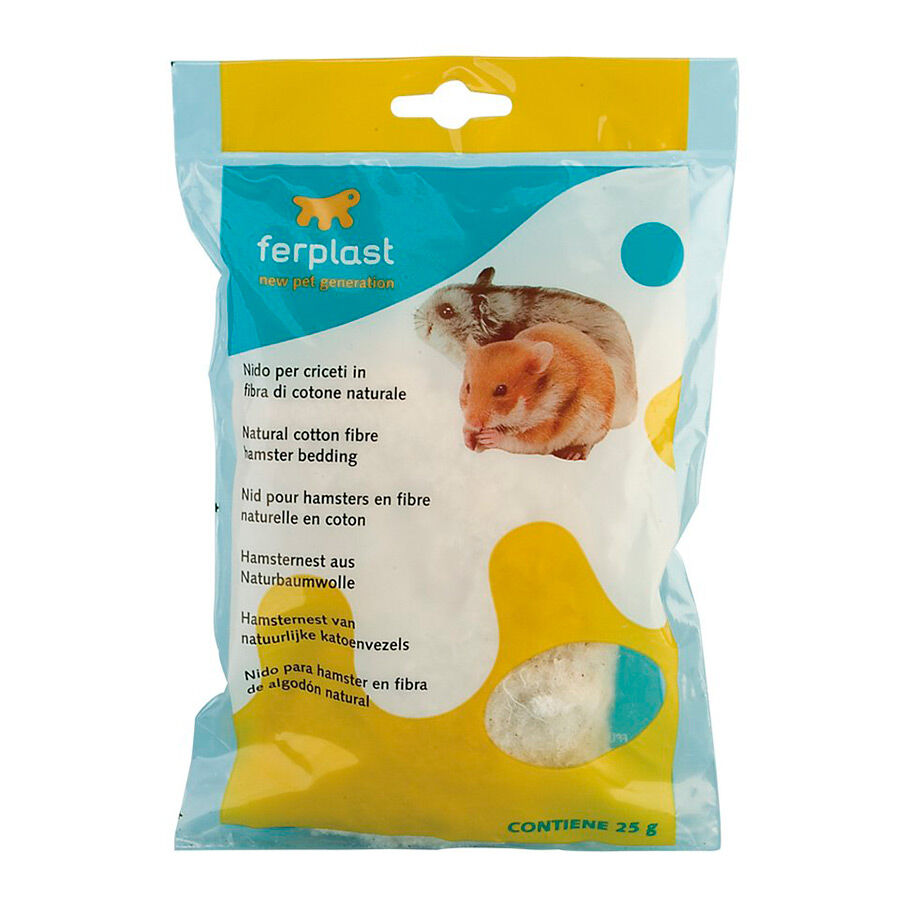 Ferplast Nido de Fibra de Algod&oacute;n para H&aacute;msteres, , large Imagen numero 1