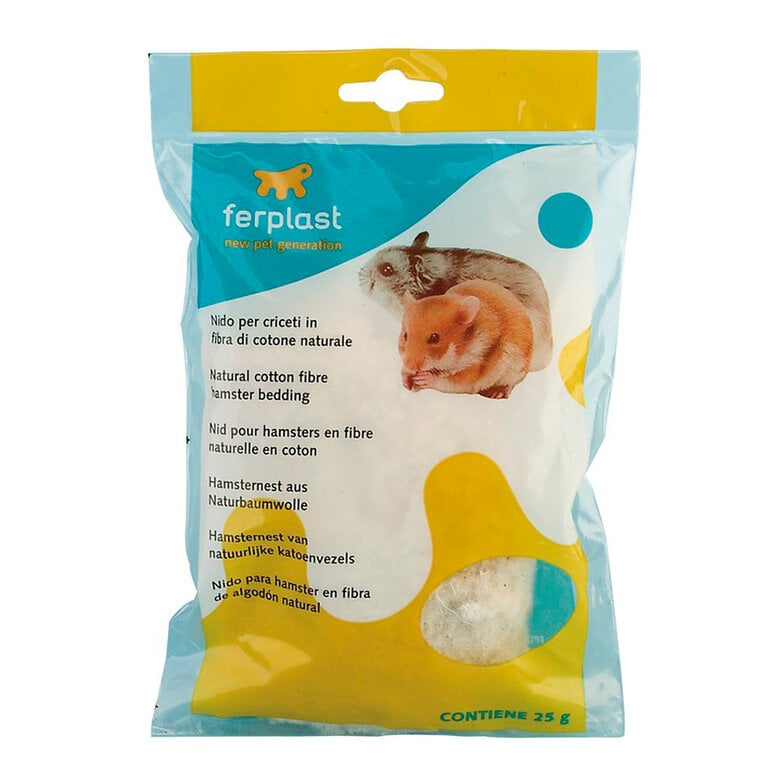 Ferplast Nido de Fibra de Algodón para Hámsteres,  Imagen numero 1 Ferplast Nido de Fibra de Algodón para Hámsteres, , large Imagen numero 1
