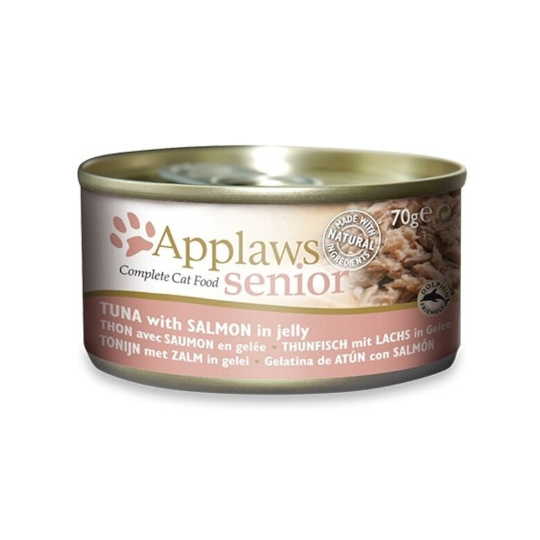 70 g Applaws Senior Atún y Salmón lata en gelatina para gatos,  Imagen numero 3 70 g Applaws Senior Atún y Salmón lata en gelatina para gatos, , large Imagen numero 3