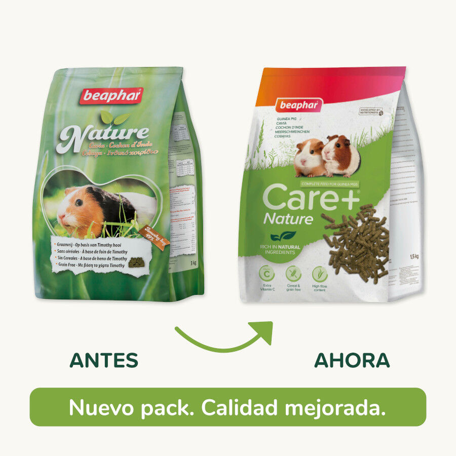 Beaphar Care+ Nature pienso para cobayas, , large Imagen numero 2