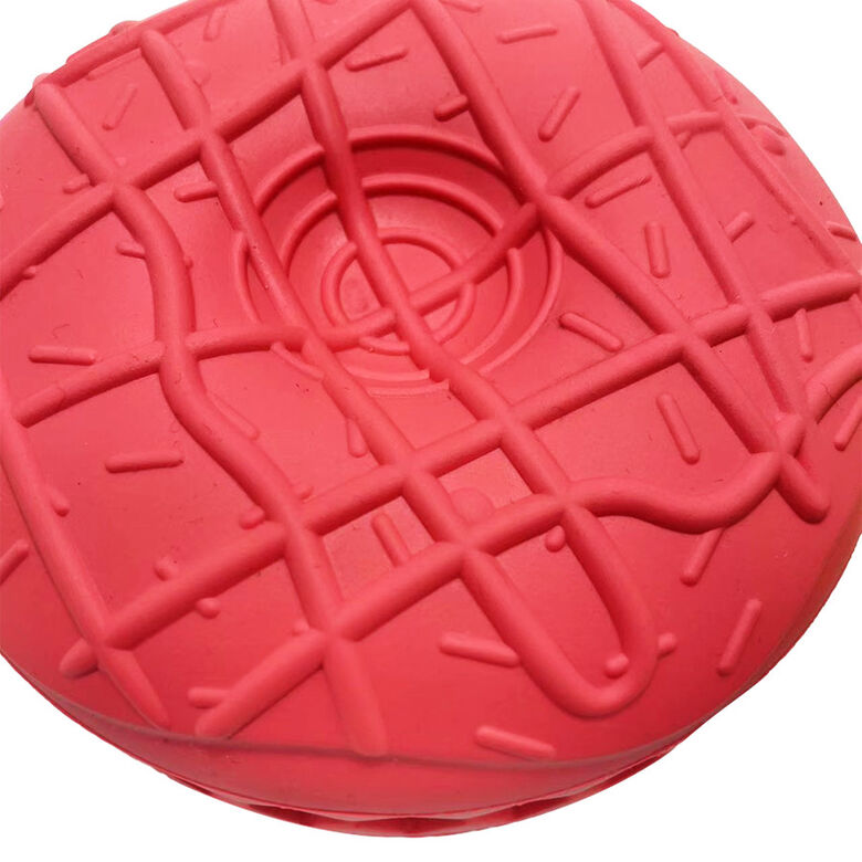 Tootoy! Chew Strawberry Donut Treat Dispenser juguete para perros thumbnail