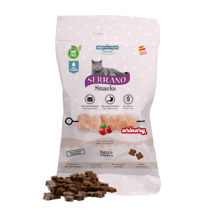 Serrano Bocaditos Urinary de Pollo para gatos