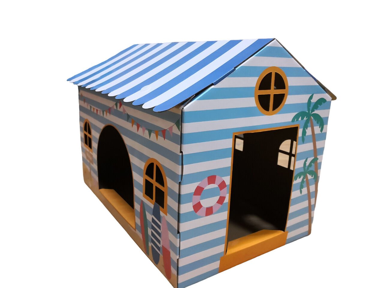 Summer Vibes Beach House Rascador para gatos, , large Imagen numero 1