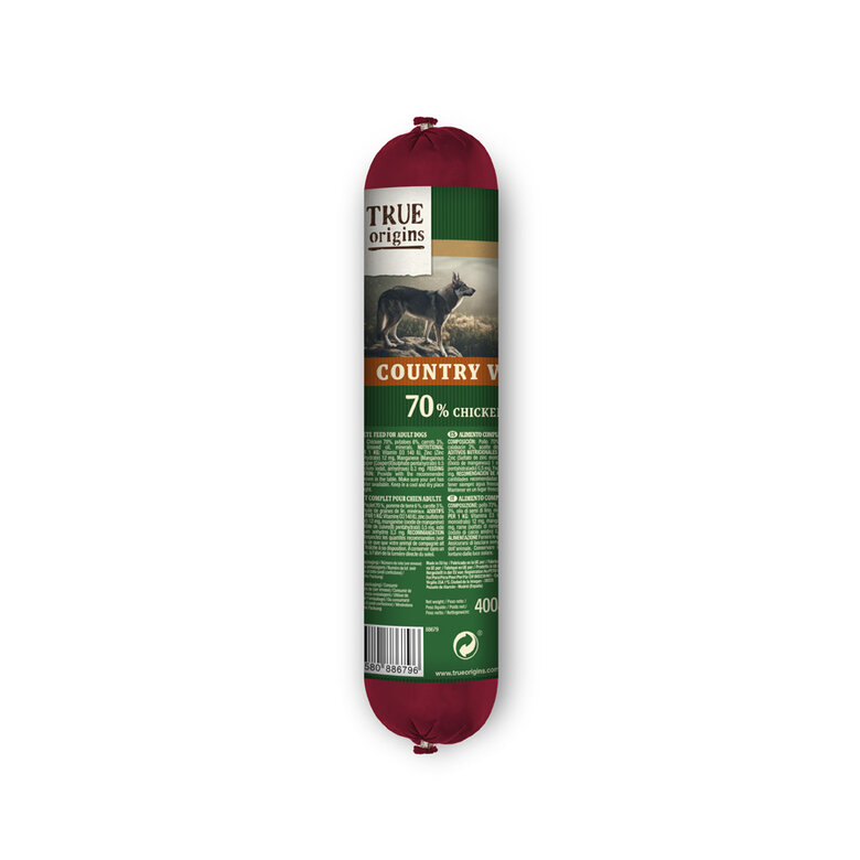 Salchicha para perro True Origins 400 gr Imagen numero 1 Salchicha para perro True Origins 400 gr Imagen numero 1