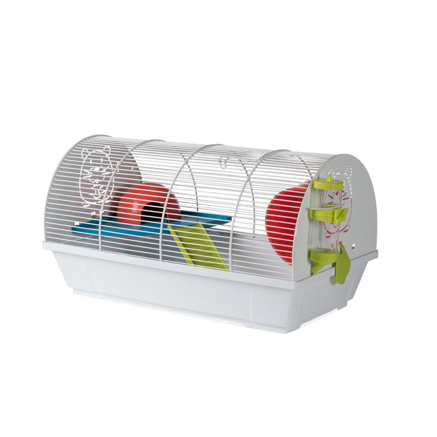 Voltreg&agrave; 118 Jaula blanca para h&aacute;mster ruso y roborosky, , large Imagen numero 1