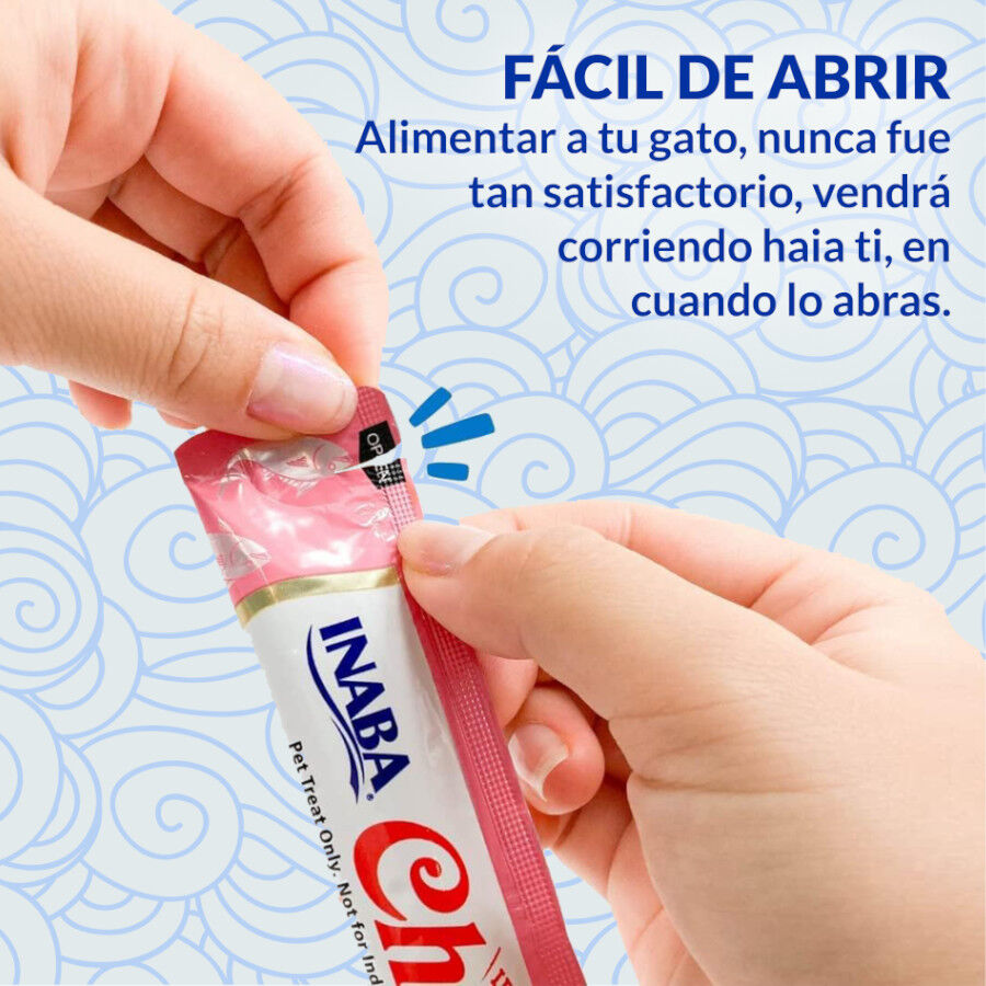 4 sobres x 14 g Churu Snack Cremoso de Pollo para gatos, , large Imagen numero 4