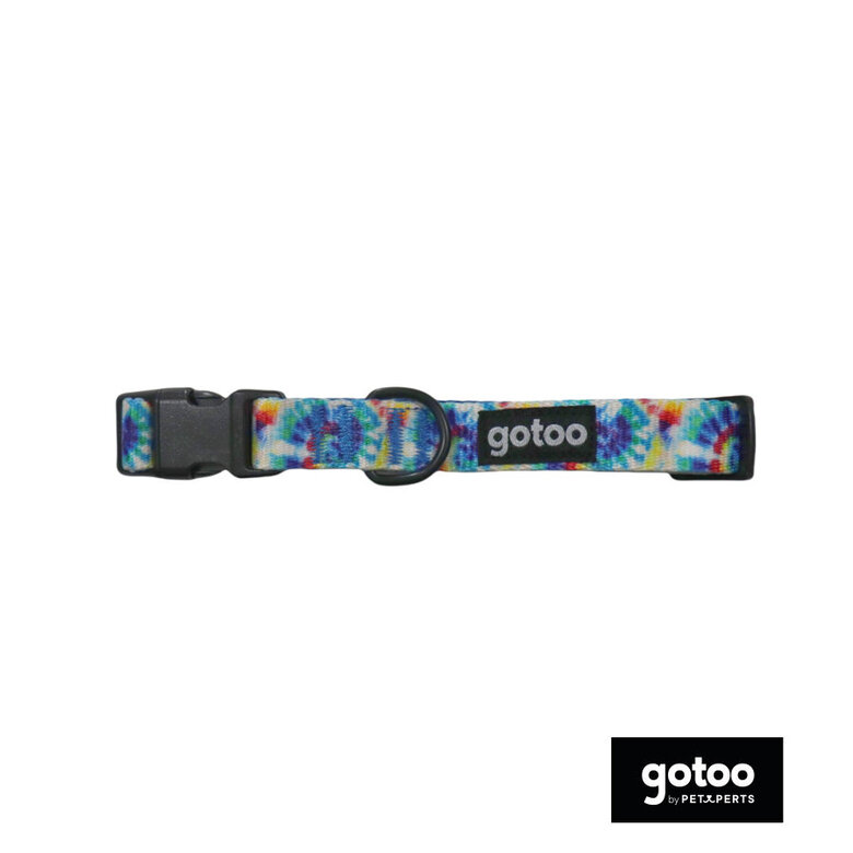 Gotoo Collar estampadado azul para perro,  Imagen numero 2 Gotoo Collar estampadado azul para perro, , large Imagen numero 2