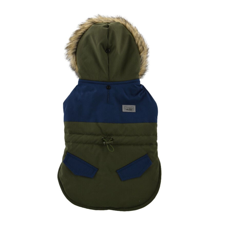 Outech Abrigo Impermeable Verde con Bolsillo para perros thumbnail