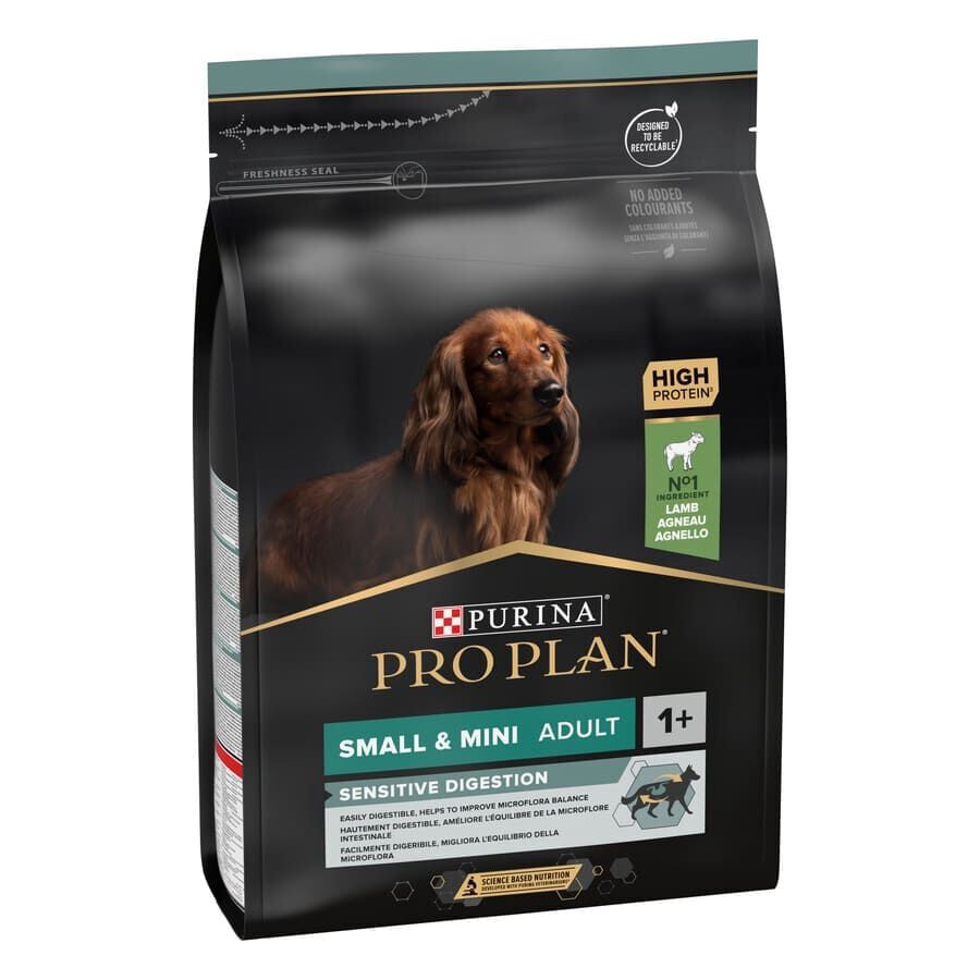 3 kg Pro Plan Adult Small y Mini Digesti&oacute;n Cordero pienso para perros, , large Imagen numero 1