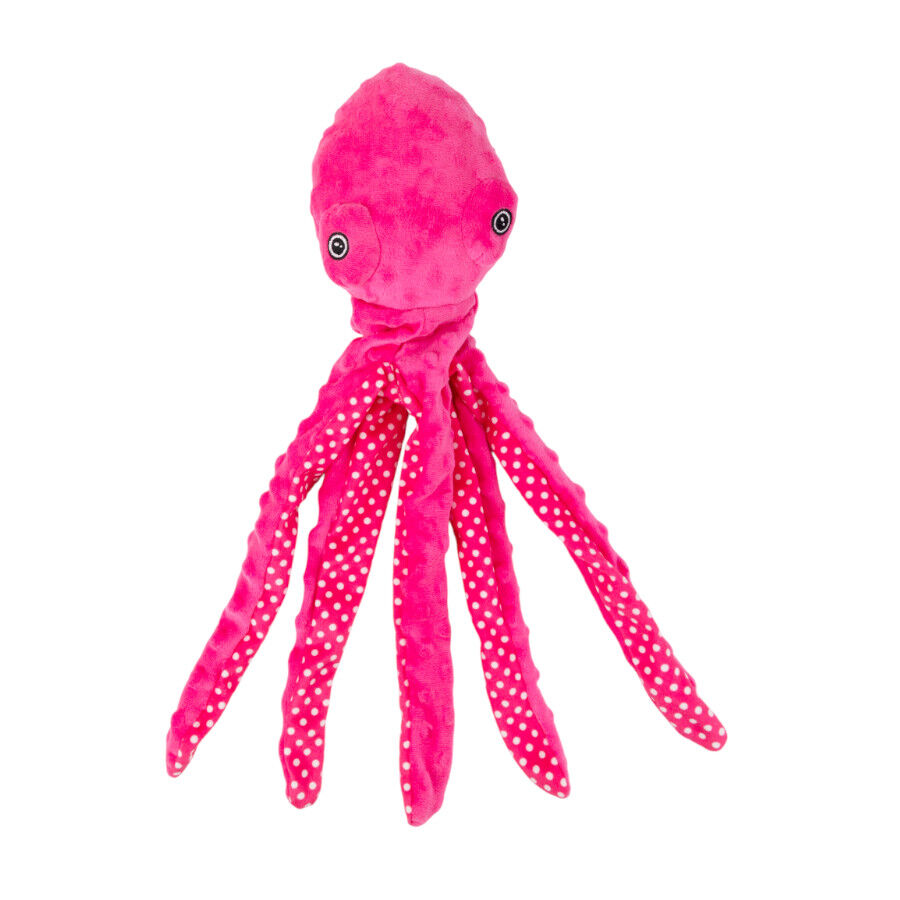Tootoy! Pulpo de Peluche con Sonido Rosa para perros, , large Imagen numero 2