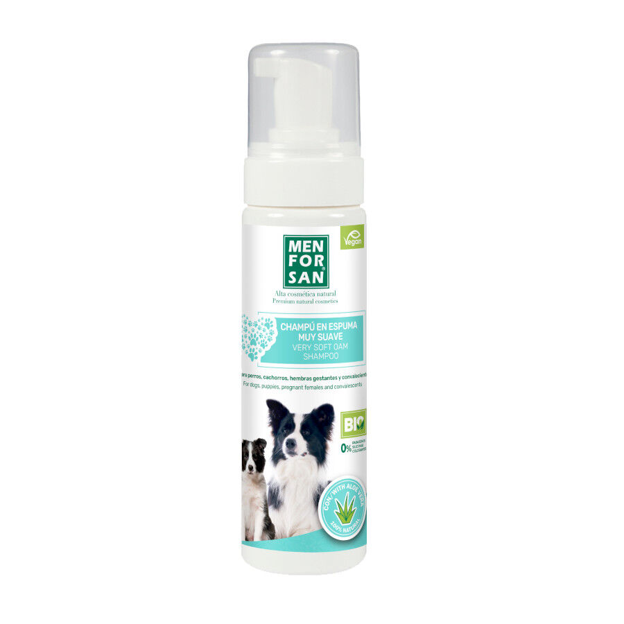 Menforsan Champú Seco Aloe Vera para perros
