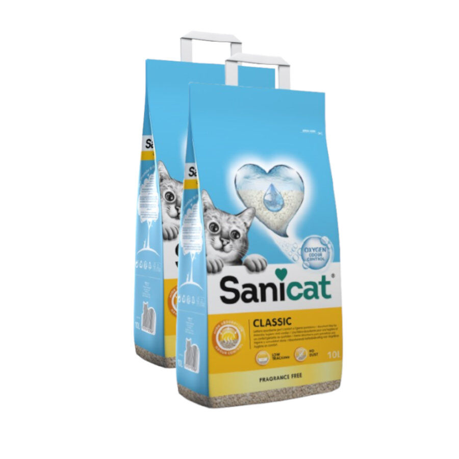 Sanicat Classic Arena absorbente sin perfume para gatos