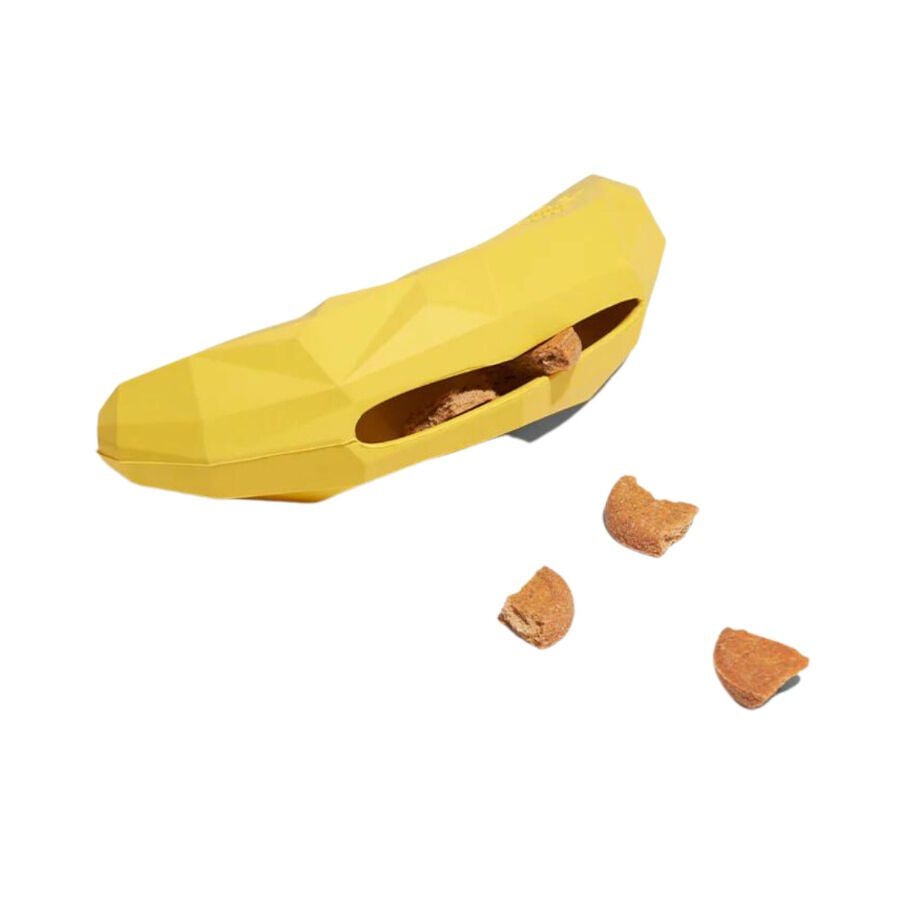 Zeedog Super Banana Dispensador de Snacks para Perros, , large Imagen numero 2