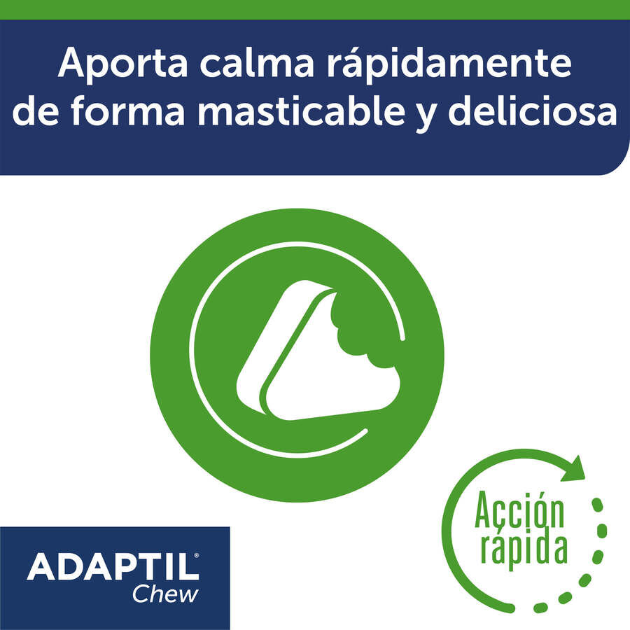 Adaptil Chew Relajante en comprimidos para el estrés ocasional en el perro thumbnail