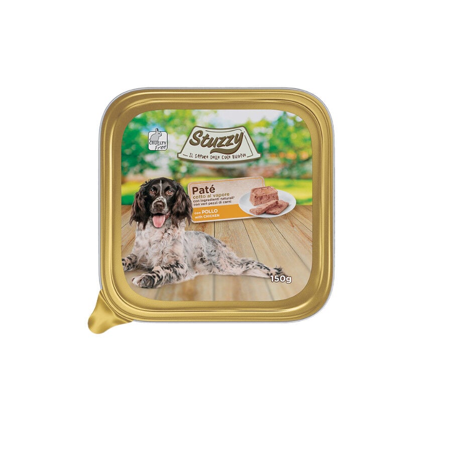 150 g Stuzzy pollo tarrina para perros, , large Imagen numero 1