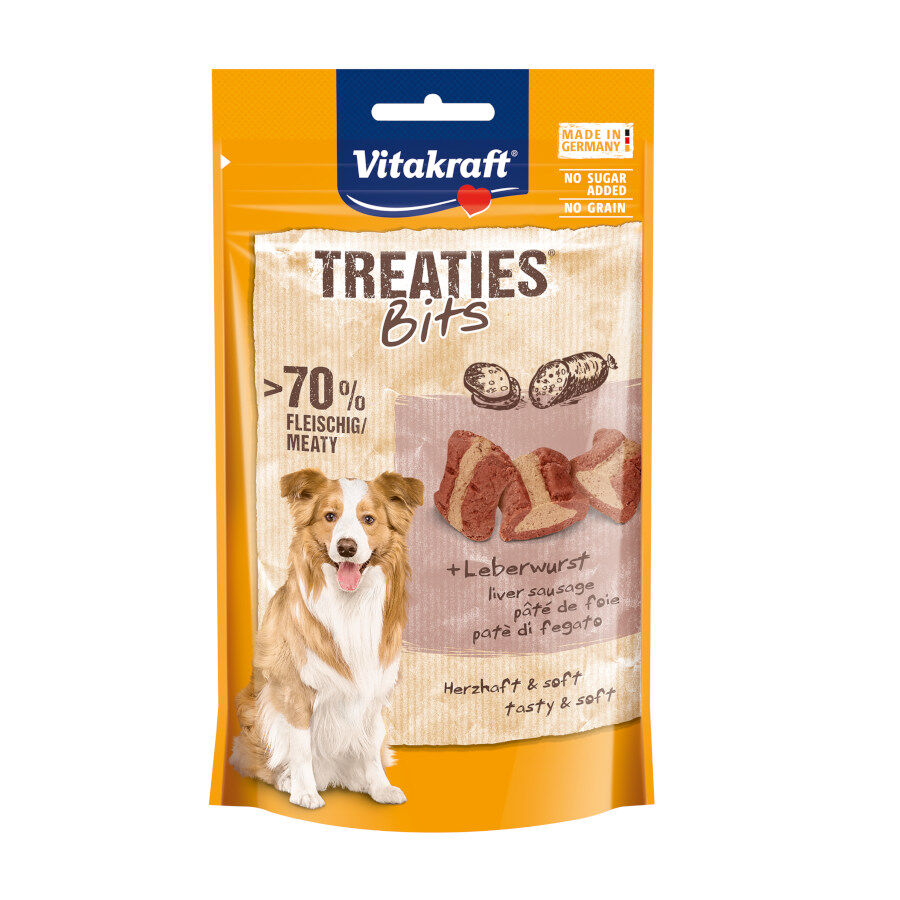 Vitakraft Bocaditos Treaties Bits Salchicha snacks para perros thumbnail