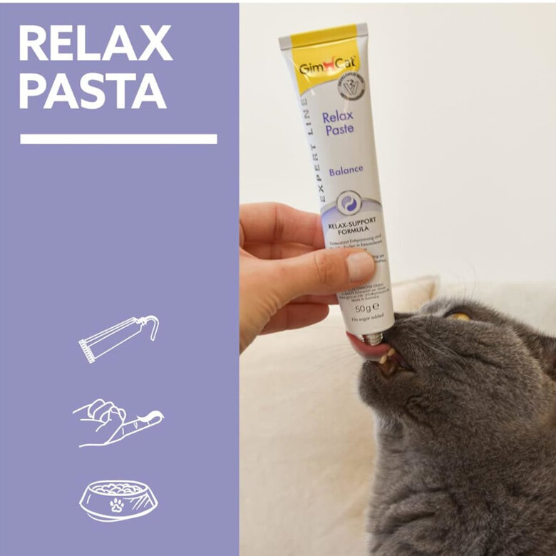 GimCat Relax Pasta Tranquilizante para gatos, , large image number null