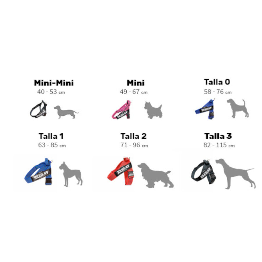 Julius K-9 Arnés Rosa con Cinta para perros thumbnail