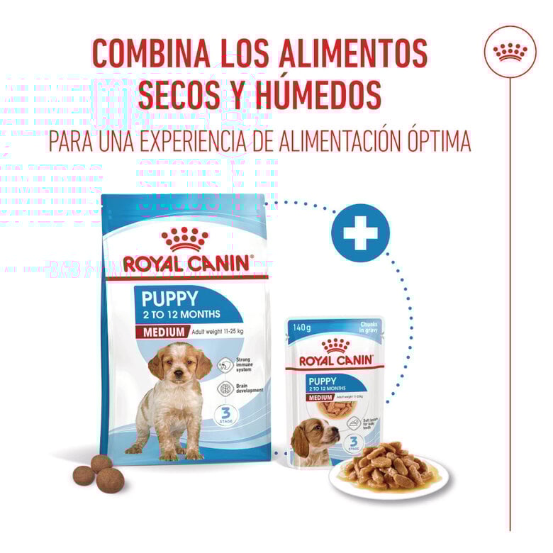 15 kg Royal Canin Puppy Medium pienso para perros,  Imagen numero 6 15 kg Royal Canin Puppy Medium pienso para perros, , large Imagen numero 6