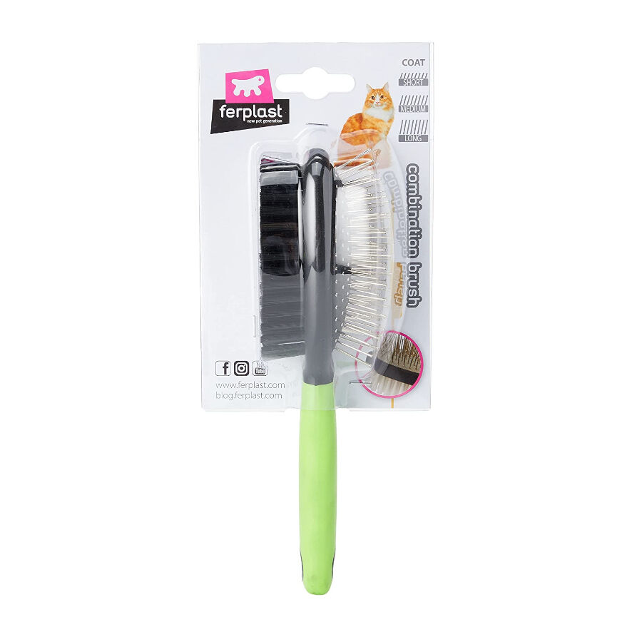 Ferplast Gro 5788 Flea Comb Cepillo Doble para gatos thumbnail