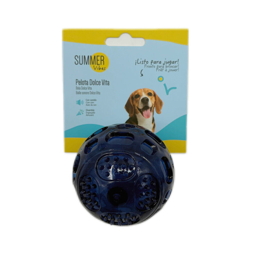 Summer Vibes Pelota de goma juguete para perros, , large Imagen numero 8