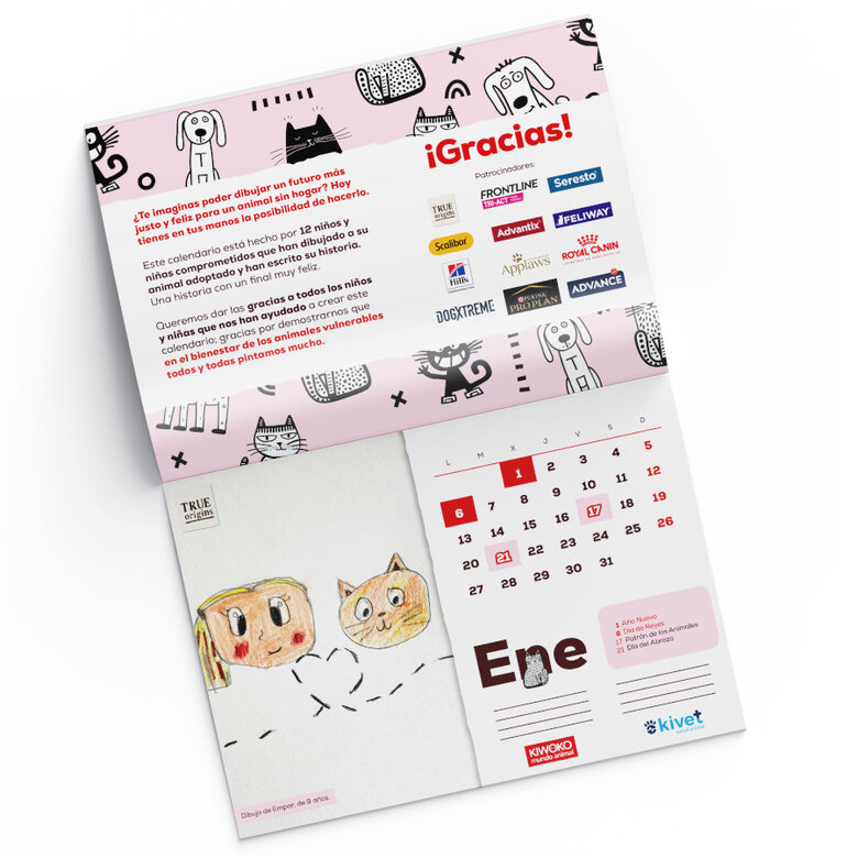 Kiwoko Calendario Solidario,  Imagen numero 2 Kiwoko Calendario Solidario, , large Imagen numero 2